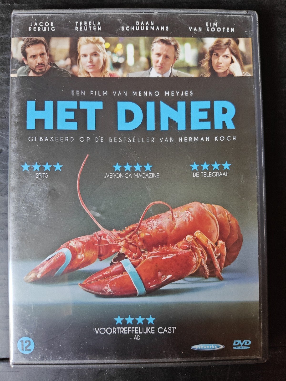 Het Diner (Menno Meyjes), Cd's en Dvd's, Gebruikt, Overige genres, Nederlands, Vanaf 12 jaar