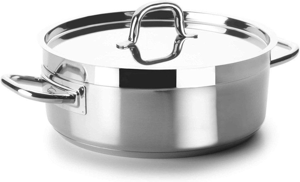 kookpan, zonder deksel | 20cm 2,9L | Lacor Chef luxe | Nieuw, Inox, Geschikt voor inductie, Nieuw, Ophalen of Verzenden