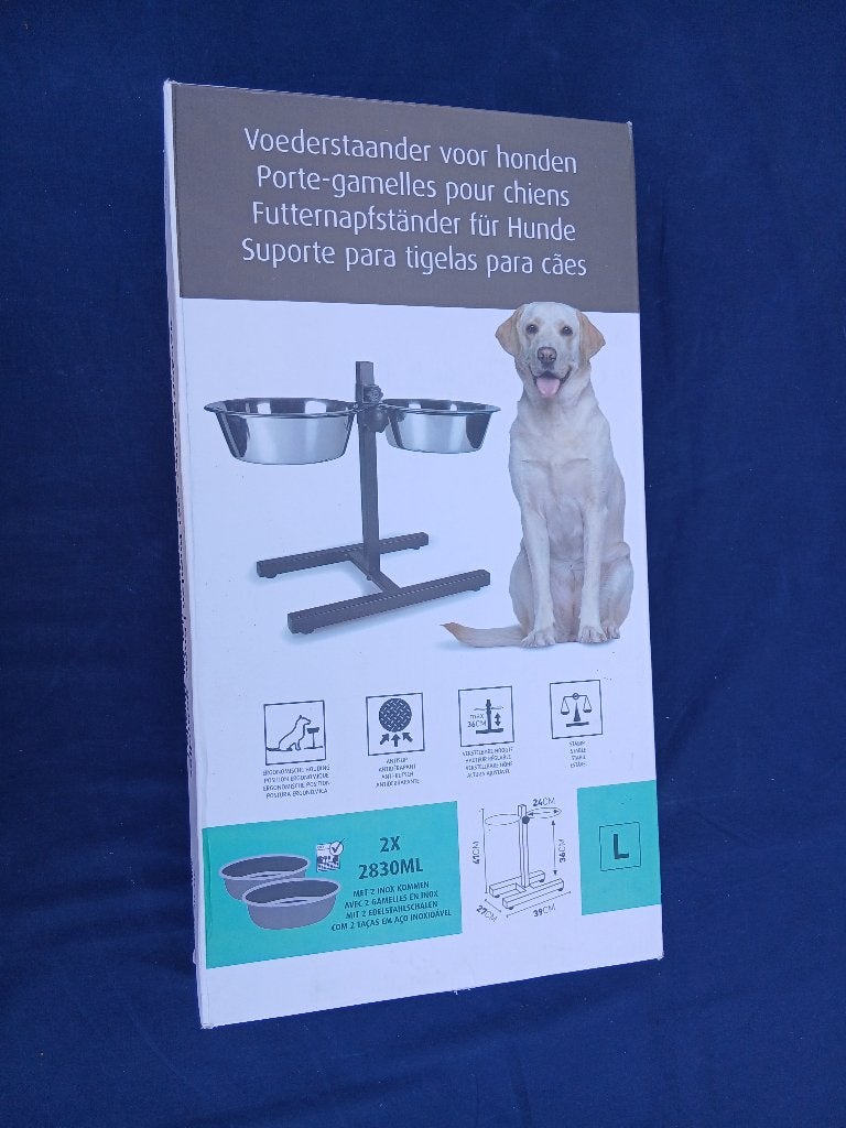 Honden voederstaander Nieuw, Dieren en Toebehoren, Ophalen, Verstelbaar, Nieuw