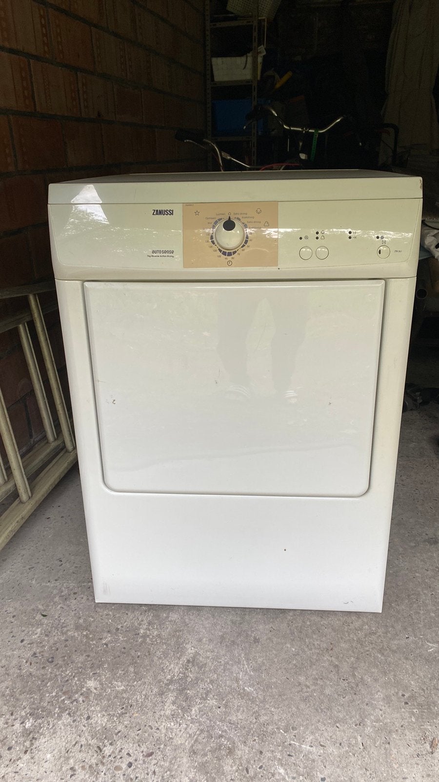 Sèche-linge « ZANUSSI » 7kg, Enlèvement, Comme neuf
