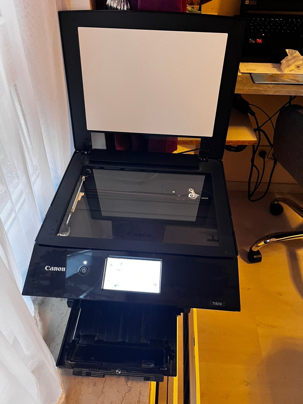 Imprimante Canon pixma TS8250 , imprime avec defaut, Informatique & Logiciels, Imprimantes, Enlèvement, Utilisé, Imprimante