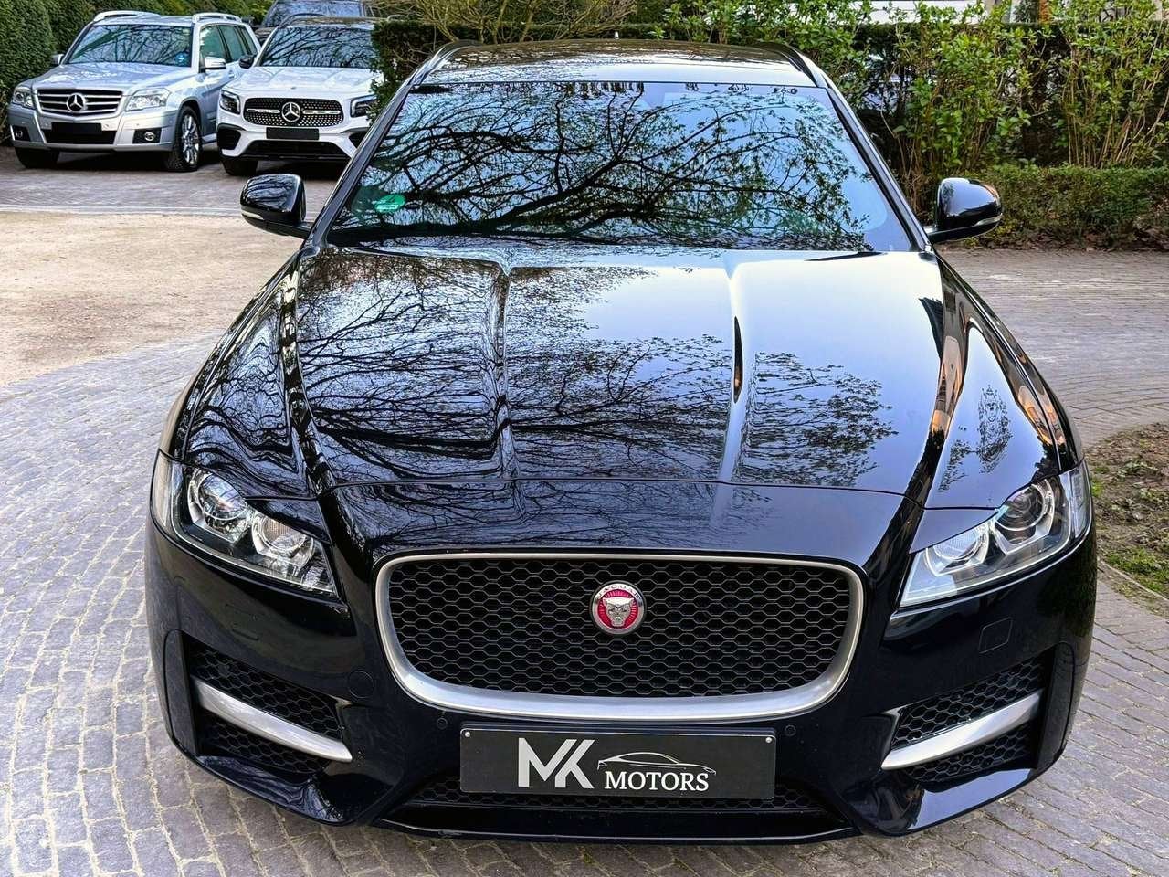 Jaguar XF 25t R-sport Sportbrake 2.0 benzine / Panodak/ Ful, Auto's, Zwart, 4 cilinders, 0 kg, Zwart