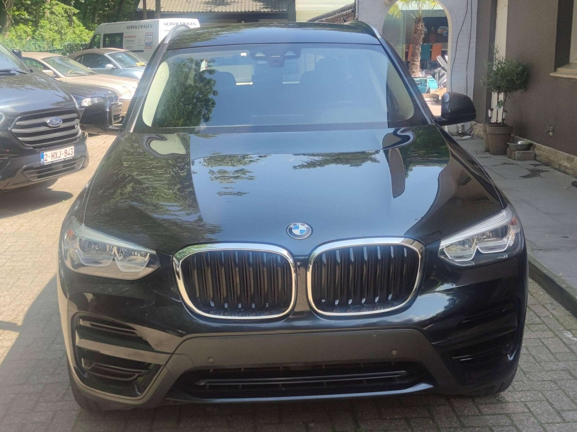 BMW X3 X3 2.0iA xDrive20 OPF ! NIEUWSTAAT !, Autos, BMW, Achat, Entreprise, Entretenue par le concessionnaire, Noir