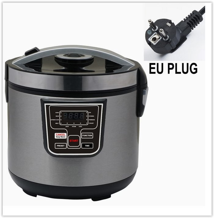 Cuiseur à riz multifonction ménager, 11 options de cuisson, Inox, Enlèvement ou Envoi, Autres marques, Casserole