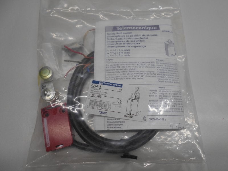TELEMECANIQUE EINDELOOP VEILIGHEIDSSCHAKELAAR XCSM3716L1, Hobby en Vrije tijd, Elektronica-componenten, Ophalen of Verzenden, Nieuw
