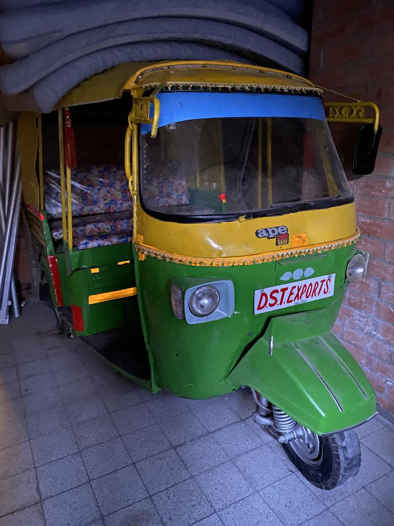 Tempu /TukTuk Piaggio Ape Cargo D600, Ophalen, Gebruikt