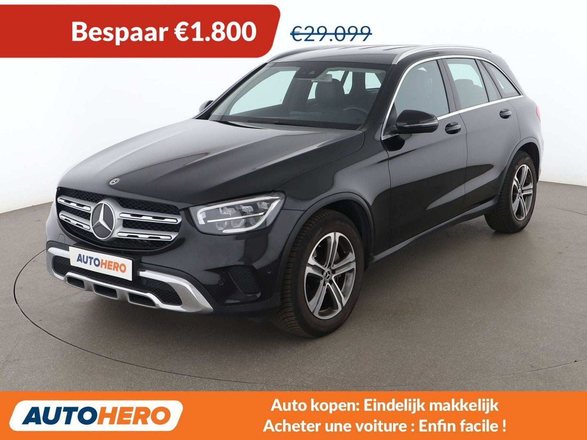 Mercedes-Benz GLC 200 GLC 200 Mild-Hybrid 4Matic (bj 2019), Auto's, 197 pk, Gebruikt, Overige brandstoffen, Zwart