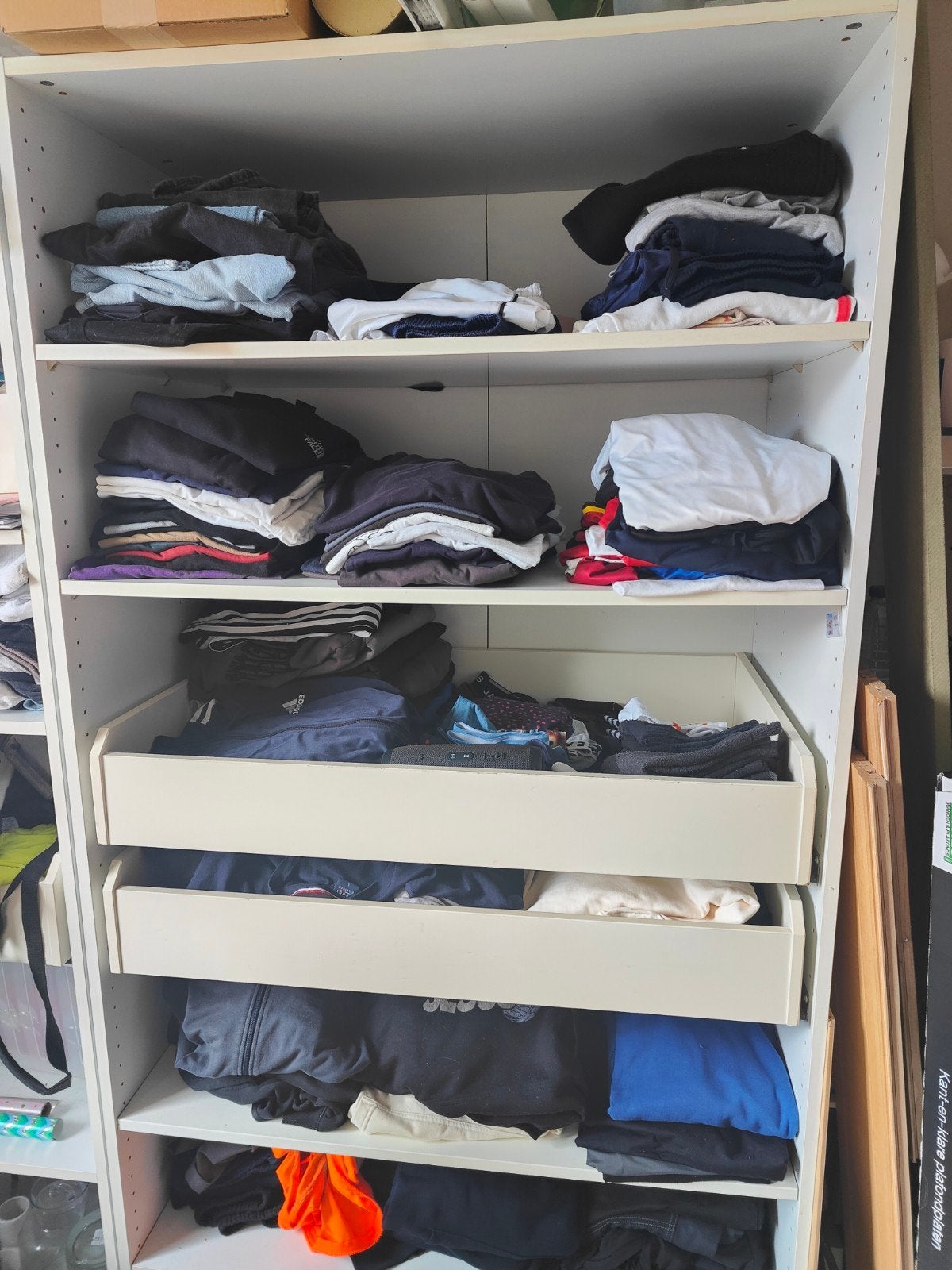 Kleerkast gratis, Ophalen, Gebruikt, 200 cm of meer, 50 tot 100 cm
