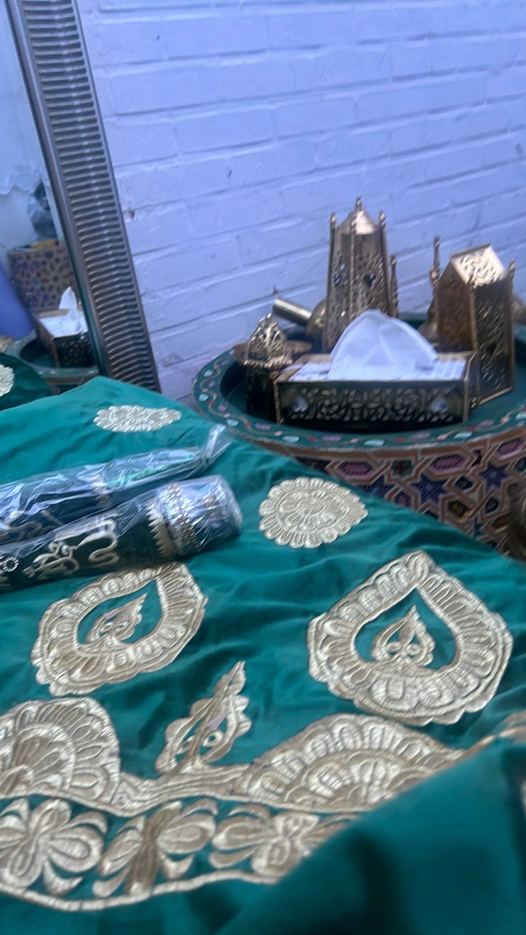 HENNA MATERIALEN TE KOOP, Enlèvement, Comme neuf, Beige, Accessoires