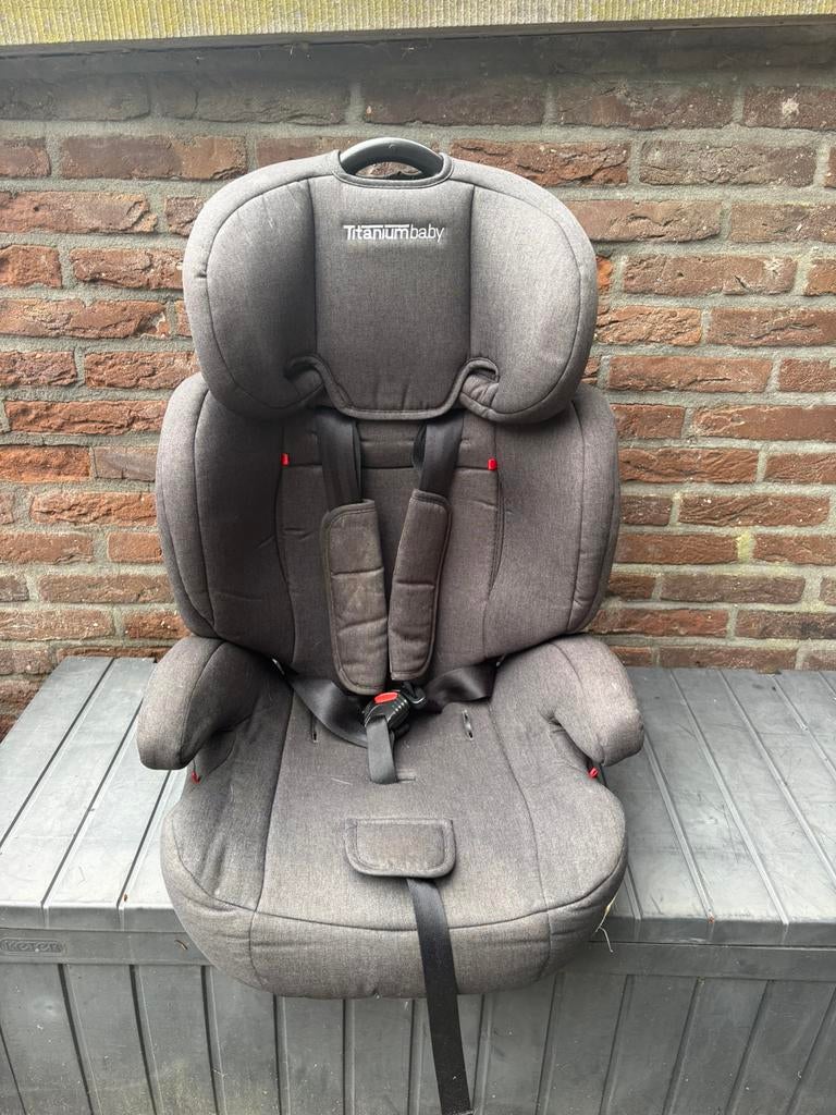 Kinderstoel 9-36 kg groep 1 2 3 grijs, Kinderen en Baby's, Autostoeltjes, Ophalen of Verzenden, Zo goed als nieuw, Isofix