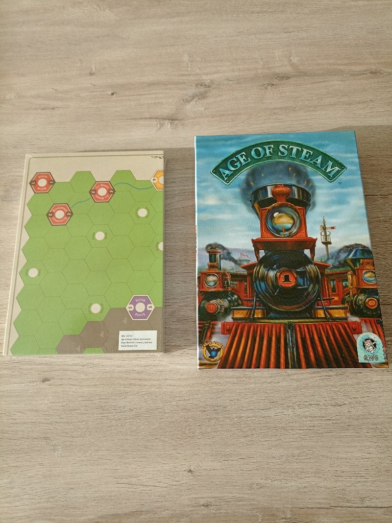 Age of steam, 1 ou 2 joueurs, Enlèvement, Comme neuf