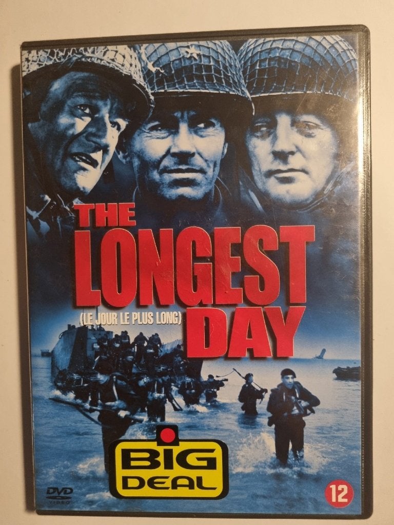 The Longest Day, Cd's en Dvd's, Dvd's | Overige Dvd's, Gebruikt, Ophalen of Verzenden
