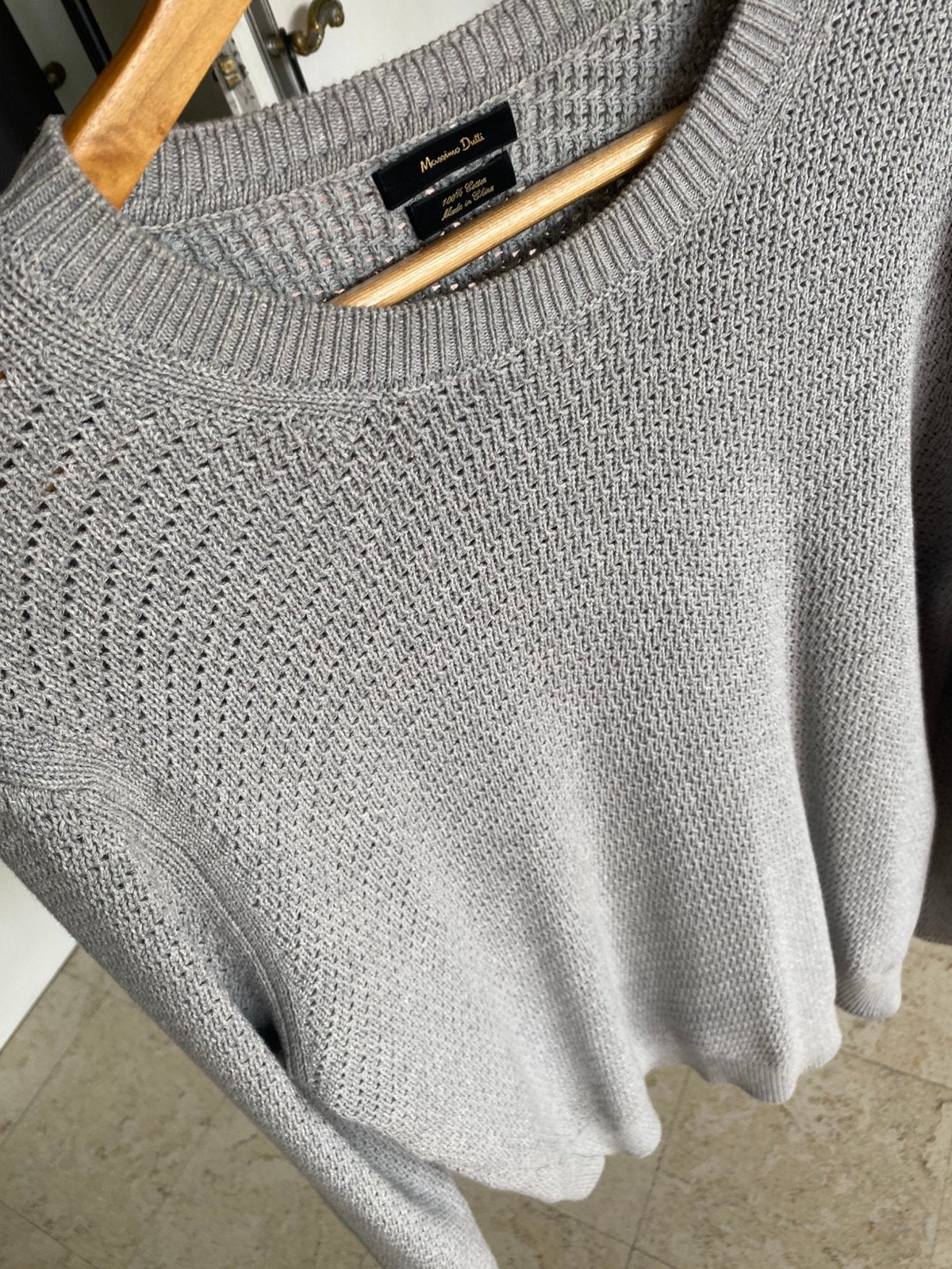 Massimo dutti heren trui, Verzenden, Zo goed als nieuw, Grijs