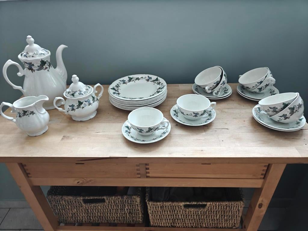 koffieservies Pontesa - 8-delig - perfecte staat, Ophalen, Zo goed als nieuw, Overige stijlen, Compleet servies