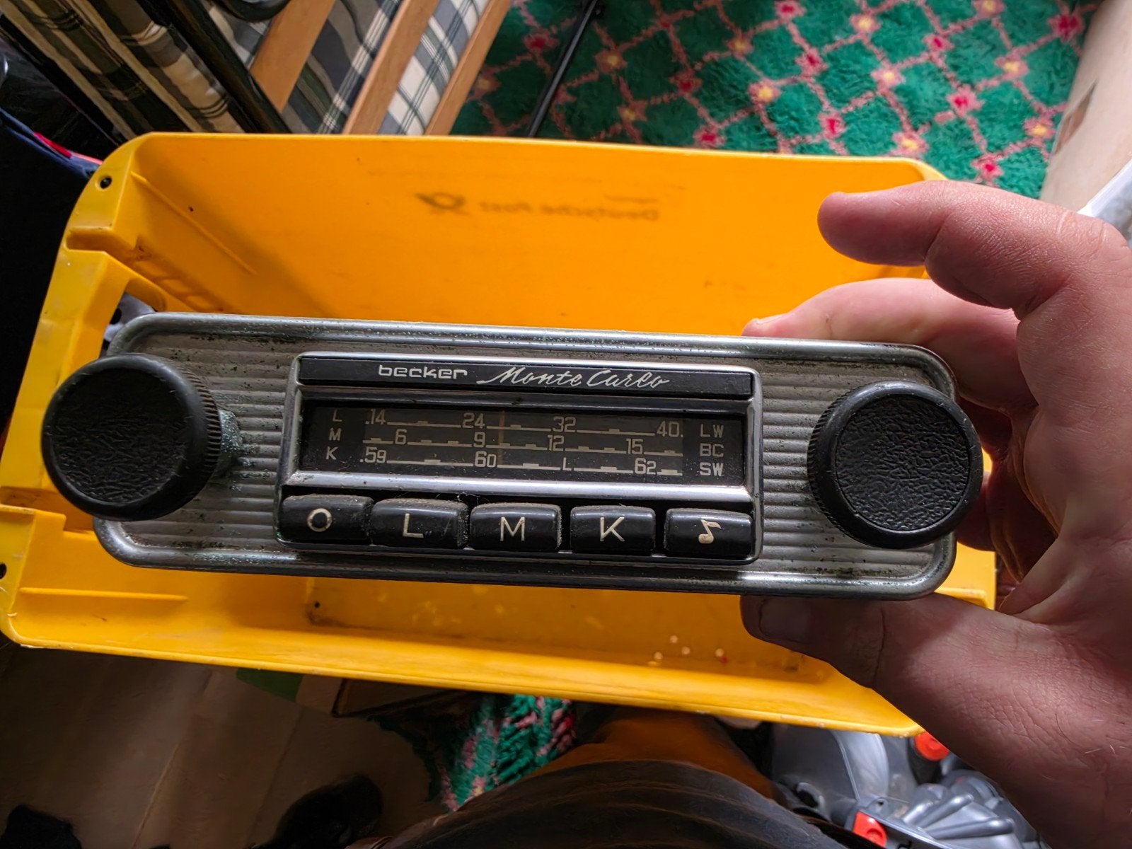 Becker Monte-Carlo LMK autoradio - Oldtimer Mercedes/Porsche, Auto diversen, Autoradio's, Ophalen