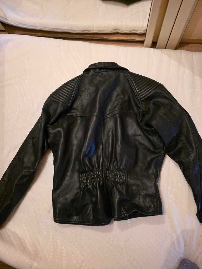 Leder motorjas, perfecte staat., Motoren, Ophalen
