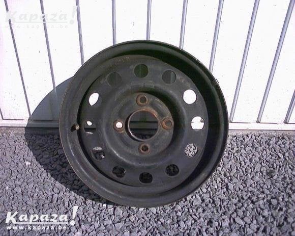 4 stalen velgen 14 inch, 15 inch, voor Opel, Ophalen, Overige, Gebruikt, Velg(en)