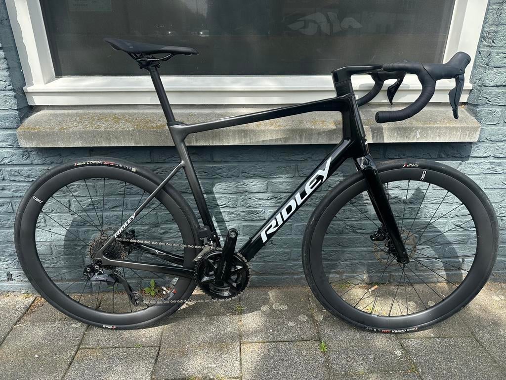 6 mmnd oud ! Ridley grifn maat l/ 105 di2 €1999,-, Enlèvement, Utilisé, Carbone