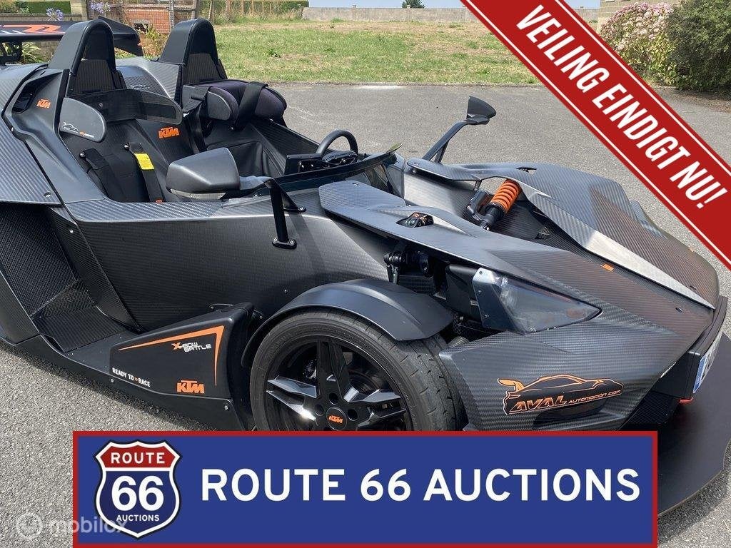 KTM X-Bow R DSG | 2019 | Route 66 Auctions, Auto's, Overige Auto's, Gebruikt, Zwart, Bedrijf, Handgeschakeld