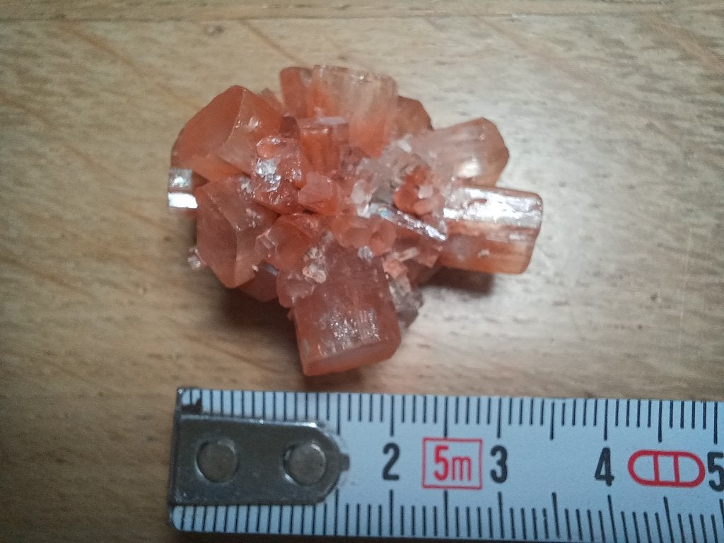 Prachtige natuurlijke Aragoniet spoetnik, Ophalen of Verzenden, Mineraal