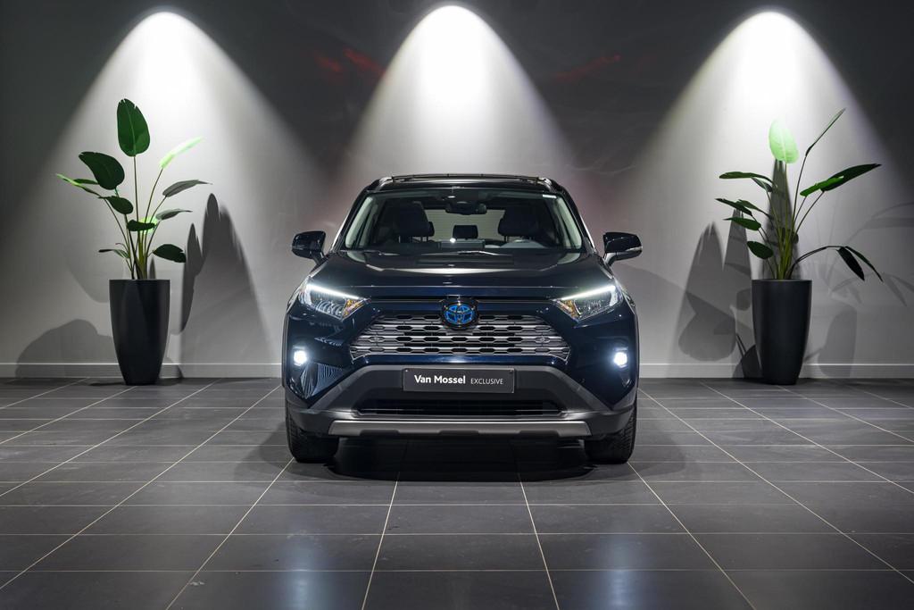 Toyota RAV4 2.5 Dynamic Plus e-CVT AWD-i, Automaat, Stof, Gebruikt, Zwart