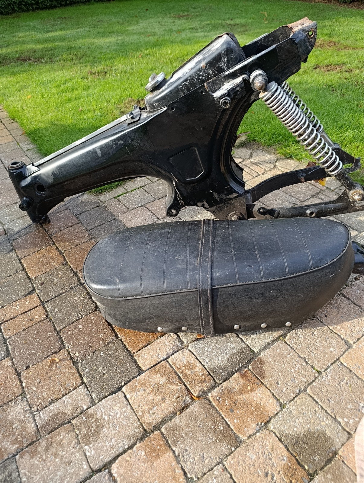 Dax kader zonder papieren wel nummer, Fietsen en Brommers, Brommeronderdelen | Algemeen, Ophalen