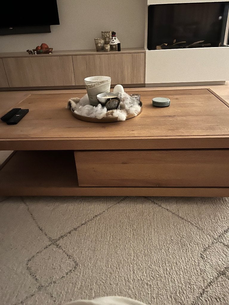 Salontafel, Maison & Meubles, 50 à 100 cm, 100 à 150 cm, Enlèvement, Utilisé