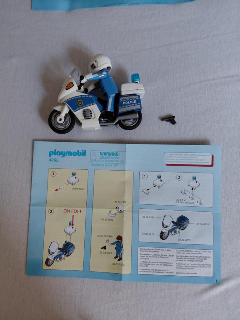 Playmobil politie, Enlèvement ou Envoi