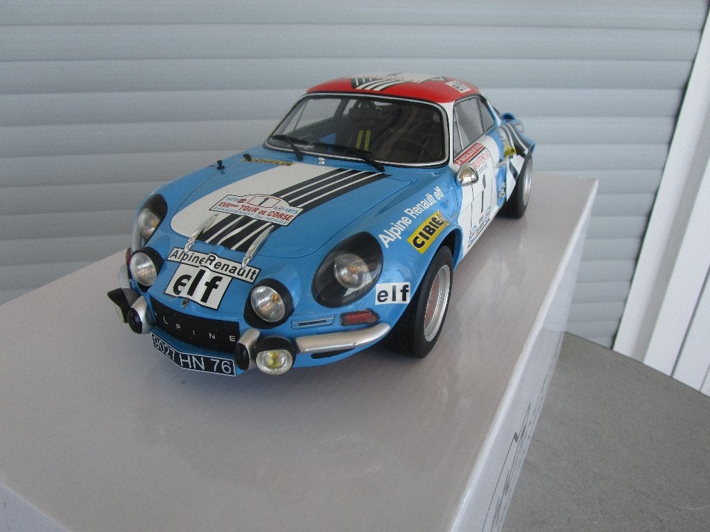 1:12 Ottomobile Alpine A110 Tour de Corse 1973 G001 MM, Hobby en Vrije tijd, Ophalen of Verzenden, Zo goed als nieuw, 1:9 t/m 1:12