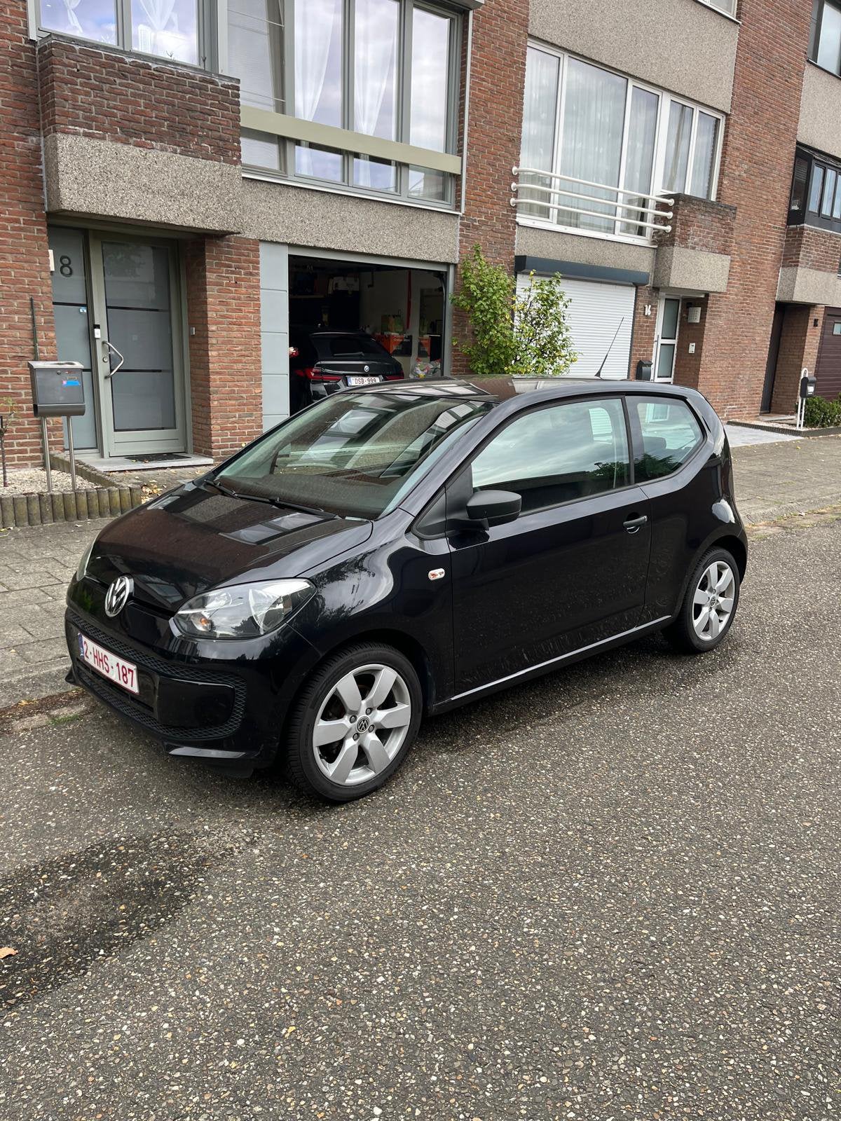 VW up in topstaat, Voorwielaandrijving, Stof, Up!, Zwart