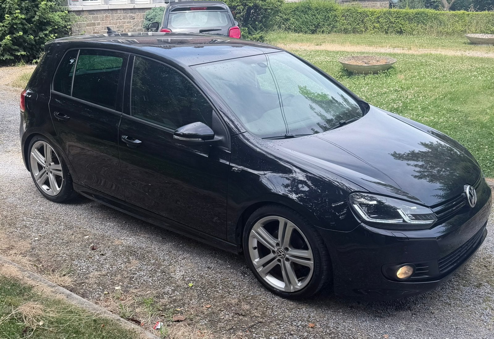 Golf 6 r line 2012, Auto's, Volkswagen, Particulier, Golf, Diesel, Euro 5, Coupé, 5 deurs, Handgeschakeld, Zwart, Ophalen