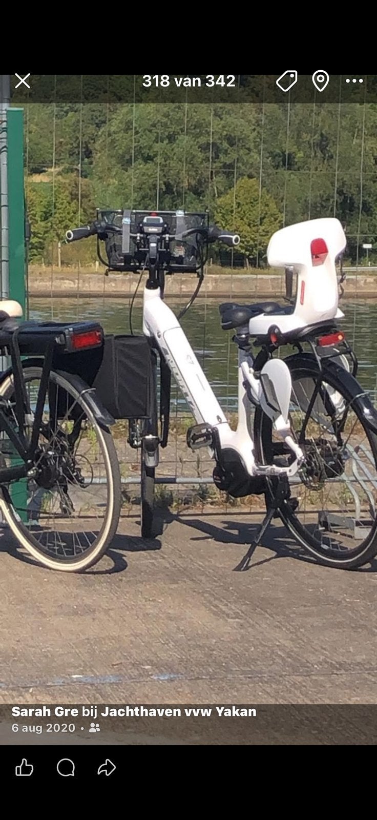 Polisport fietsstoeltje, Vélos & Vélomoteurs, Vélos | Femmes | Vélos maman, Enlèvement, Comme neuf