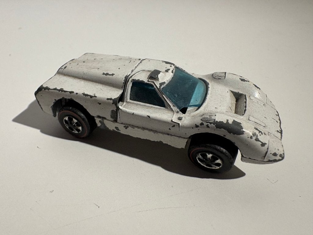 Hot Wheels Redlines 1967 Ford J Car blanche (Sweet 16), Enlèvement ou Envoi, Utilisé, Voiture