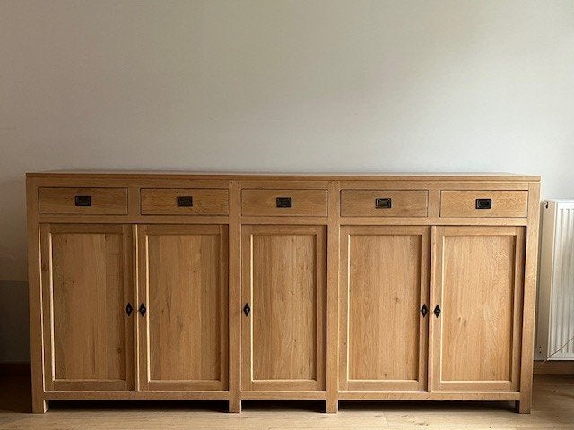 mooie dressoir in eik te koop, Huis en Inrichting, Ophalen, Nieuw, Eikenhout