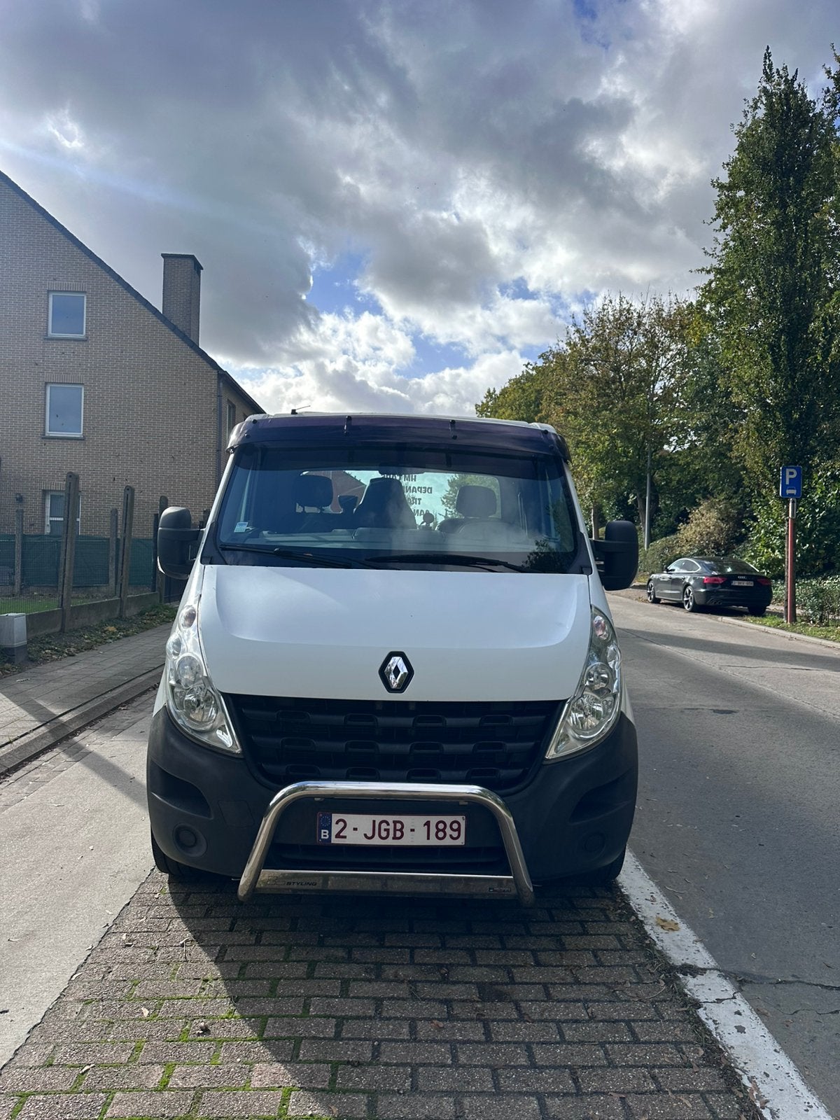 Takelwagen Renault Master 2.3 dci, Euro 5, Zwart, 4 cilinders, Lederen bekleding