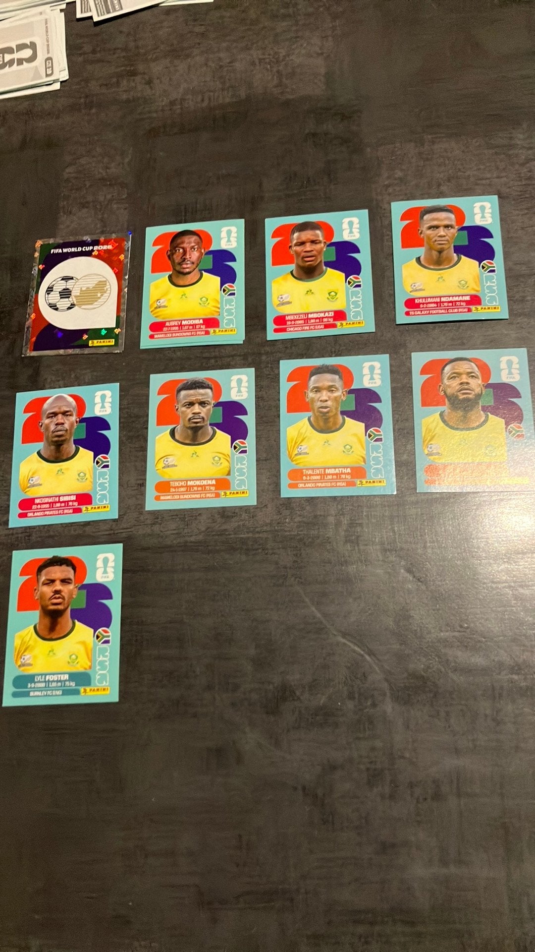 Stickers Panini Coupe du Monde 2026 Afrique du Sud, Enlèvement ou Envoi, Neuf, Autocollant