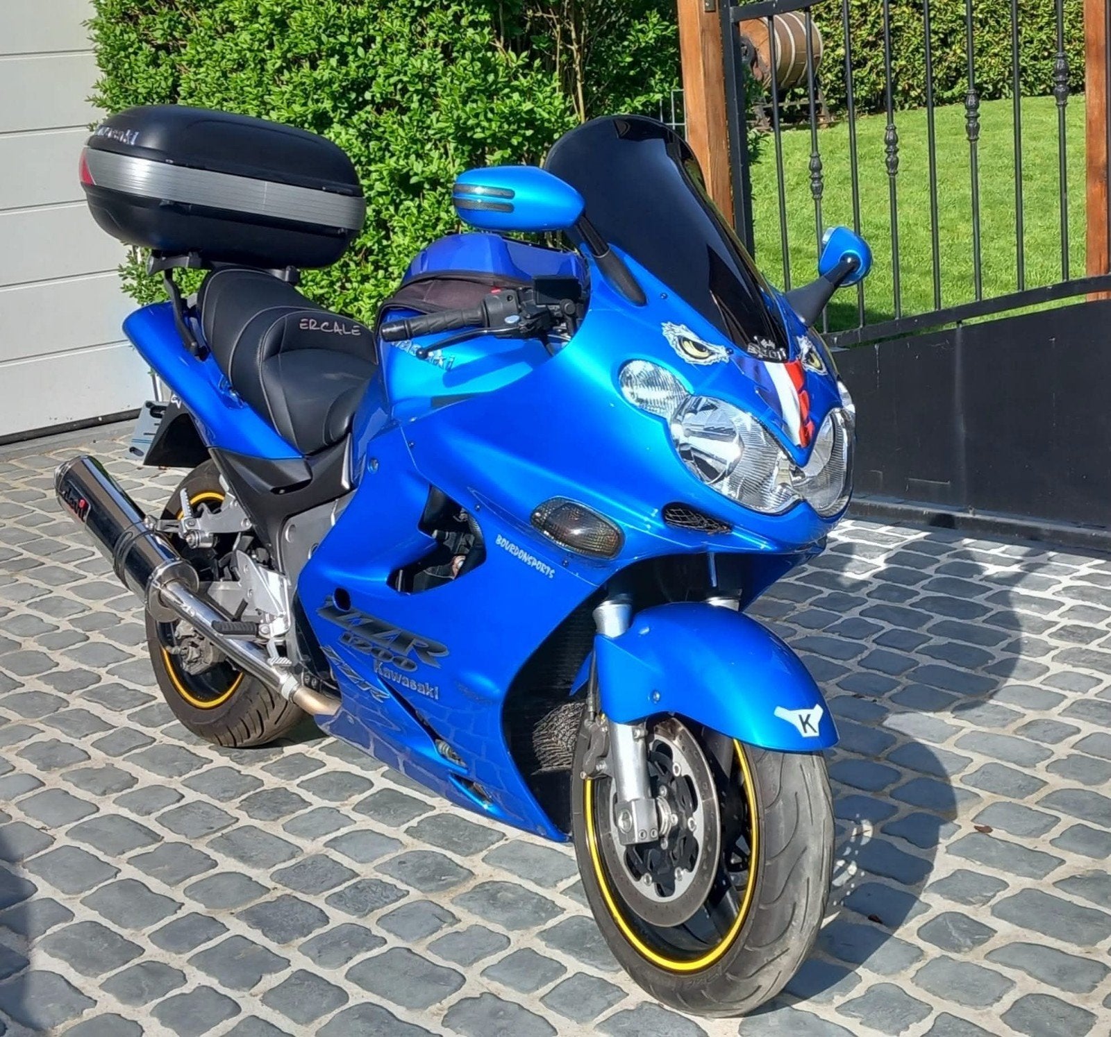 Kawasaki ZZR 1200, Particulier, Sport, Échappement sport