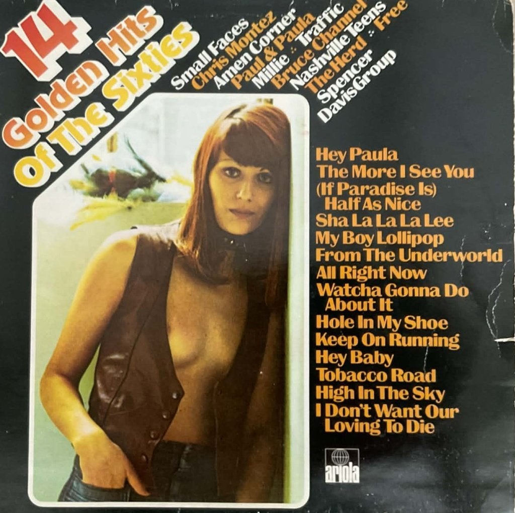 lp - 14 Golden Hits Of The Sixties, Gebruikt, Overige genres, Ophalen of Verzenden, Complilatie