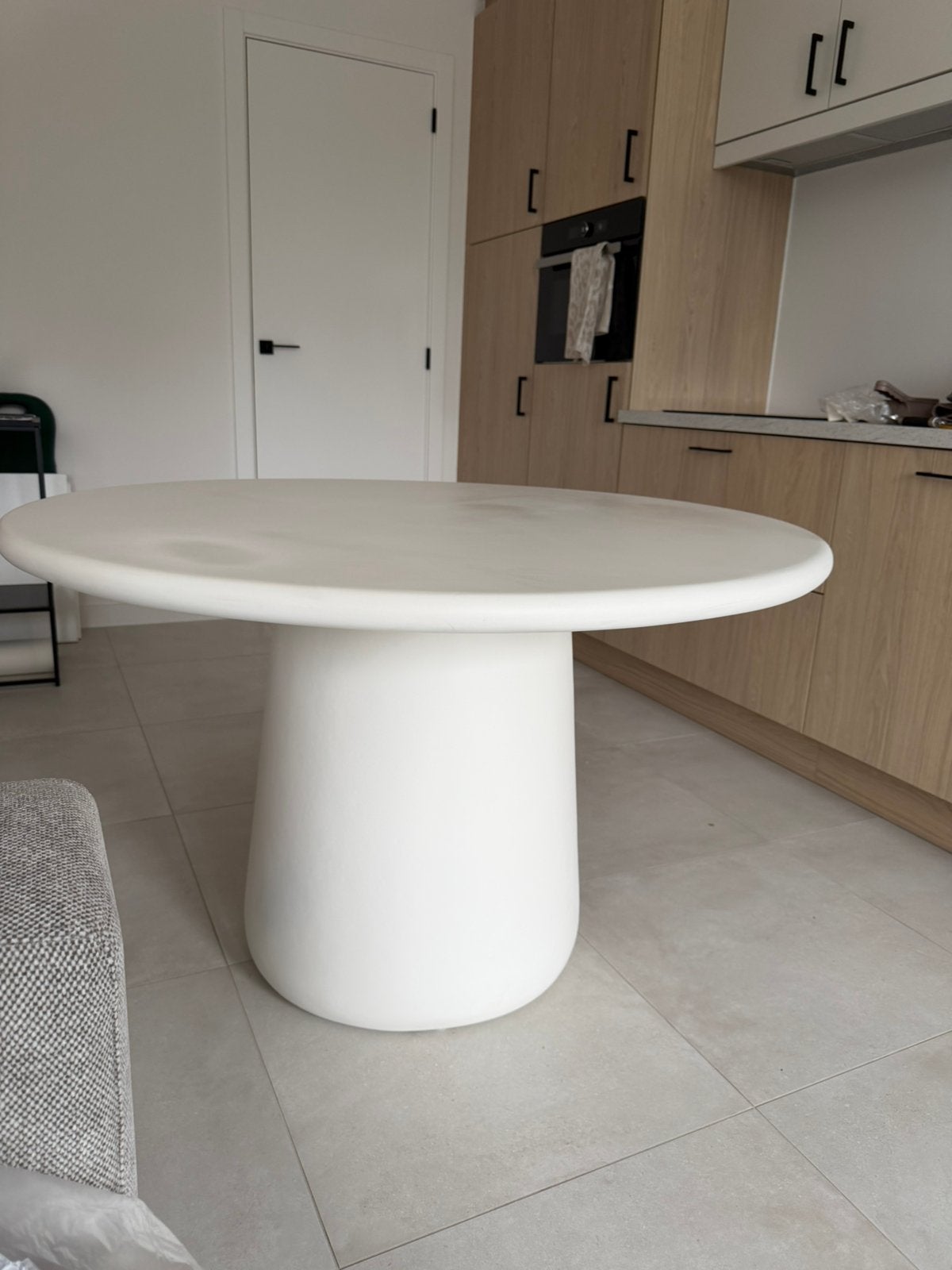 Tafel, Huis en Inrichting, Tafels | Eettafels, Ophalen, Rond, Nieuw, 100 tot 150 cm