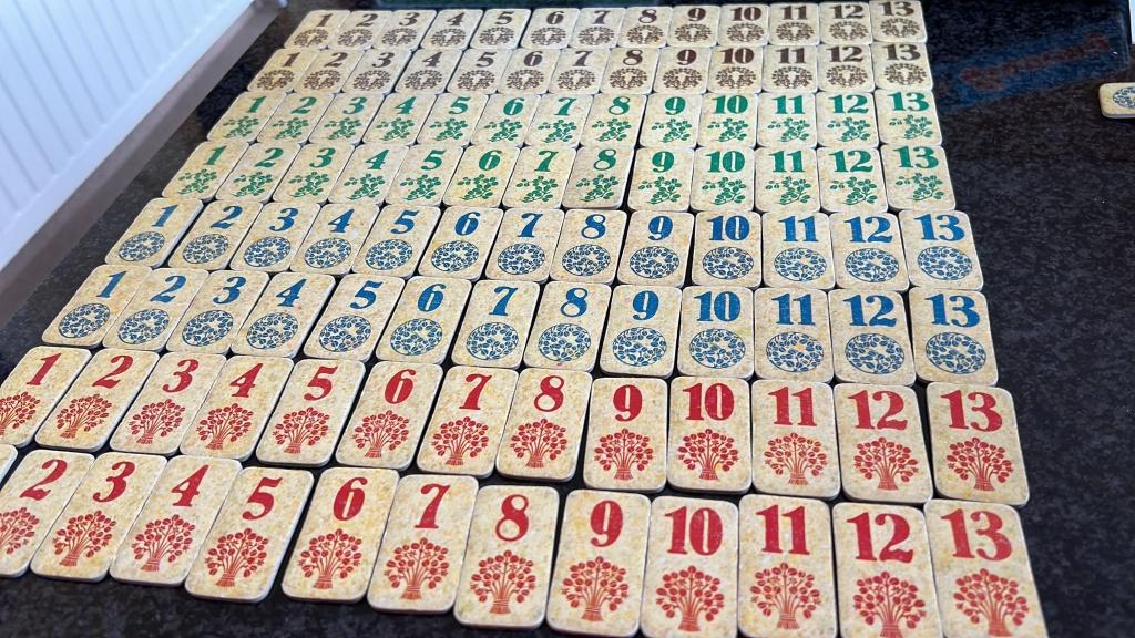 Rummi(kub), Hobby en Vrije tijd, Gezelschapsspellen | Bordspellen, Ophalen of Verzenden, Gebruikt, Ravensburger