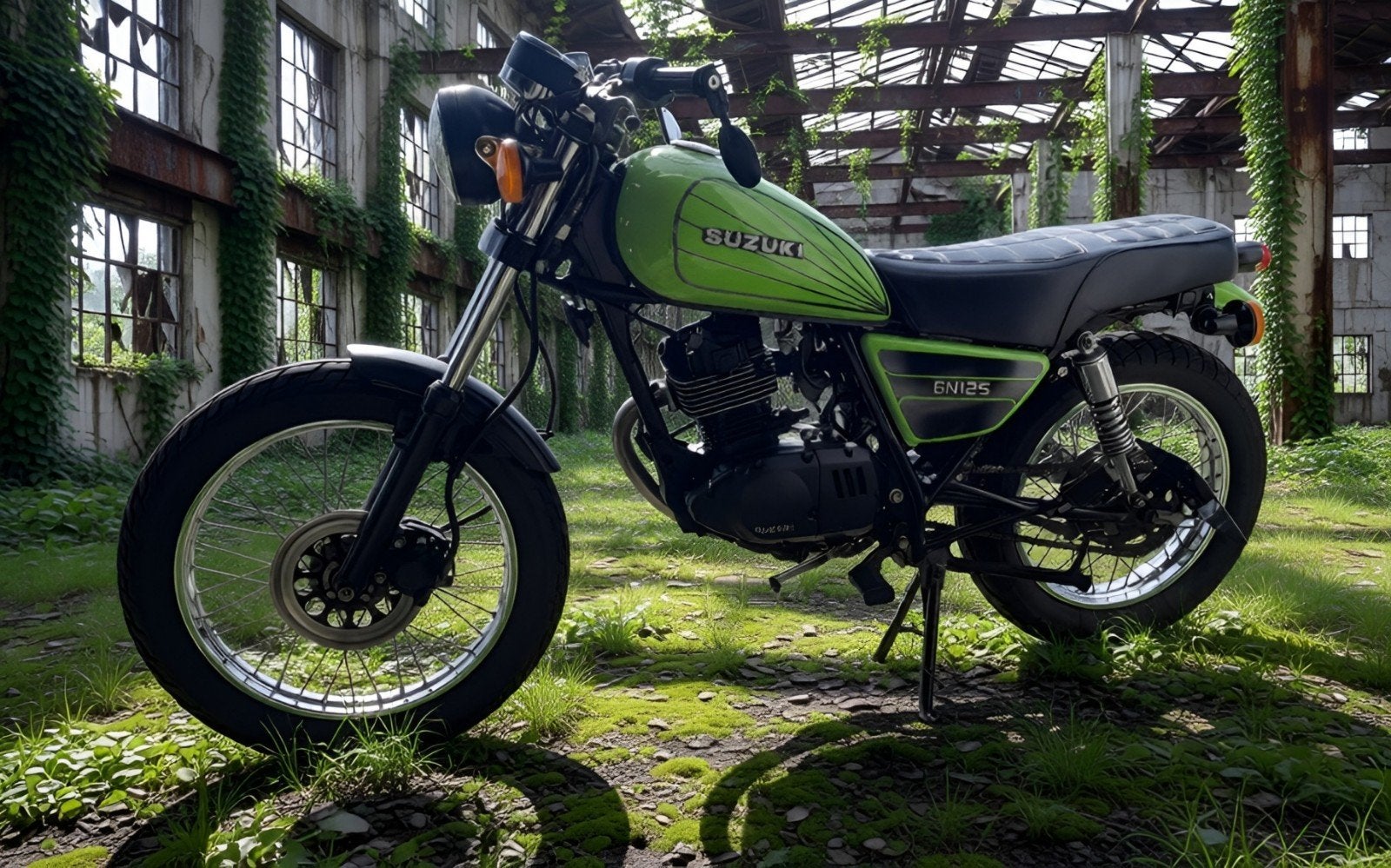 suzuki gn125cc, Enlèvement