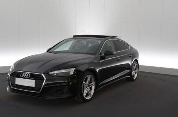 Audi A5 Sportback 35 TFSI MH S-Tronic Business, met garantie, Auto's, Elektrische koffer, 4 cilinders, Zwart, Leder