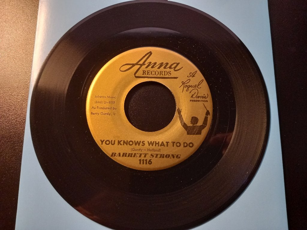 Barrett Strong – Yes, No, Maybe So / You Knows What To Do '7, 7 inch, Ophalen of Verzenden, Overige typen, R&B en Soul