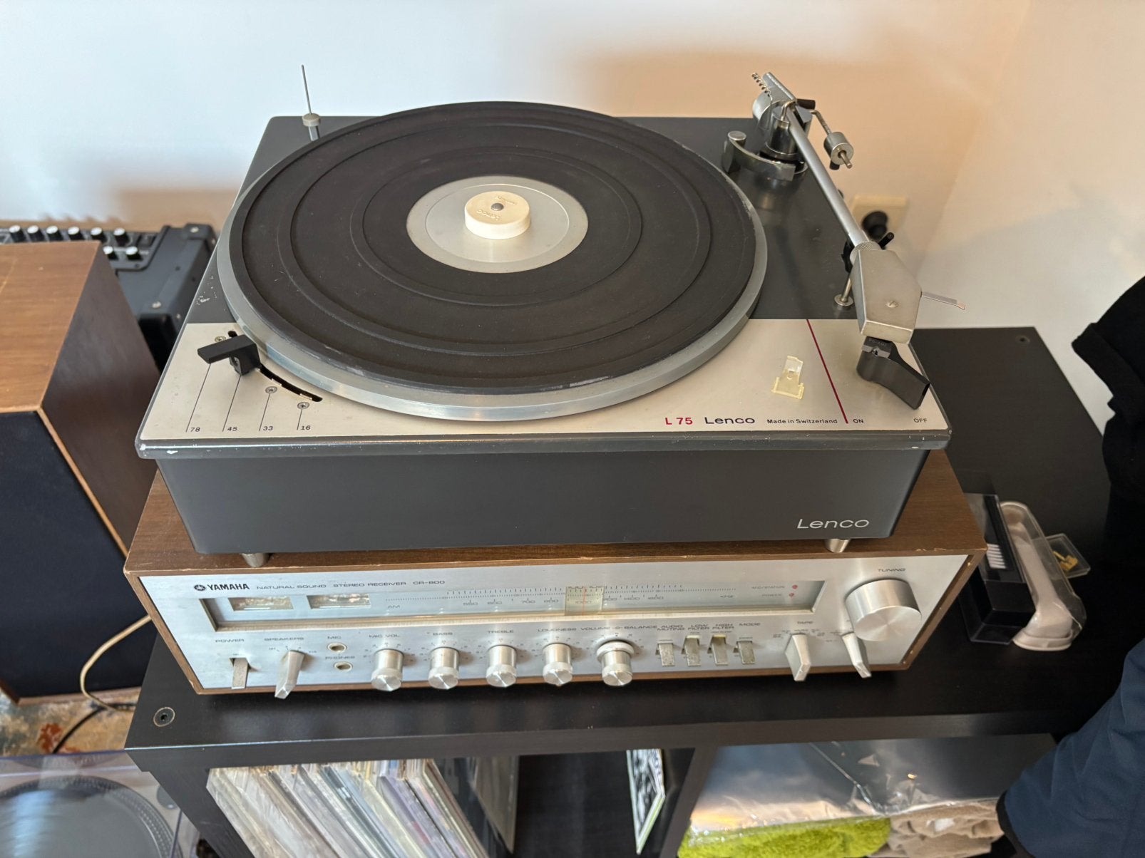 Lenco L75, TV, Hi-fi & Vidéo, Tourne-disques, Comme neuf, Tourne-disque, Enlèvement