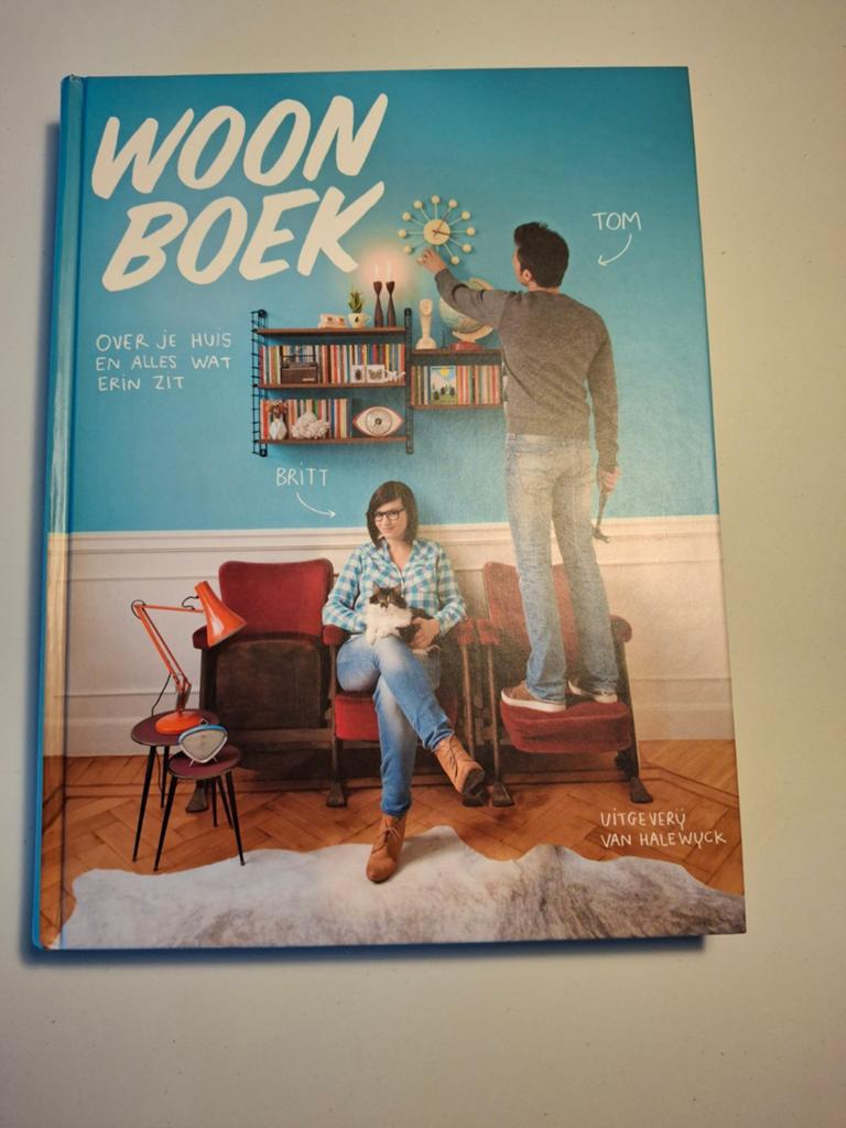 Britt Sebrechts - Woonboek, Boeken, Ophalen of Verzenden, Zo goed als nieuw, Britt Sebrechts; Tom Cole
