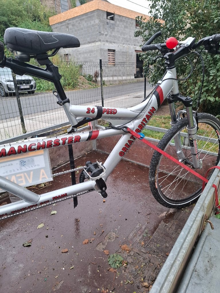 Tandem, Vélos & Vélomoteurs, 51 à 55 cm, 10 à 15 vitesses, Frein sur jante, Enlèvement ou Envoi
