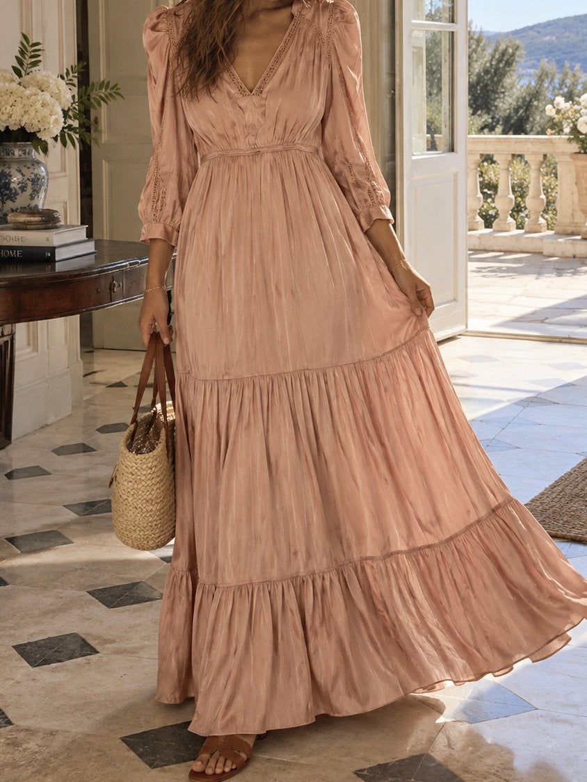 Robe longue Ba&sh, Enlèvement ou Envoi, Autres couleurs, Taille 36 (S), Comme neuf