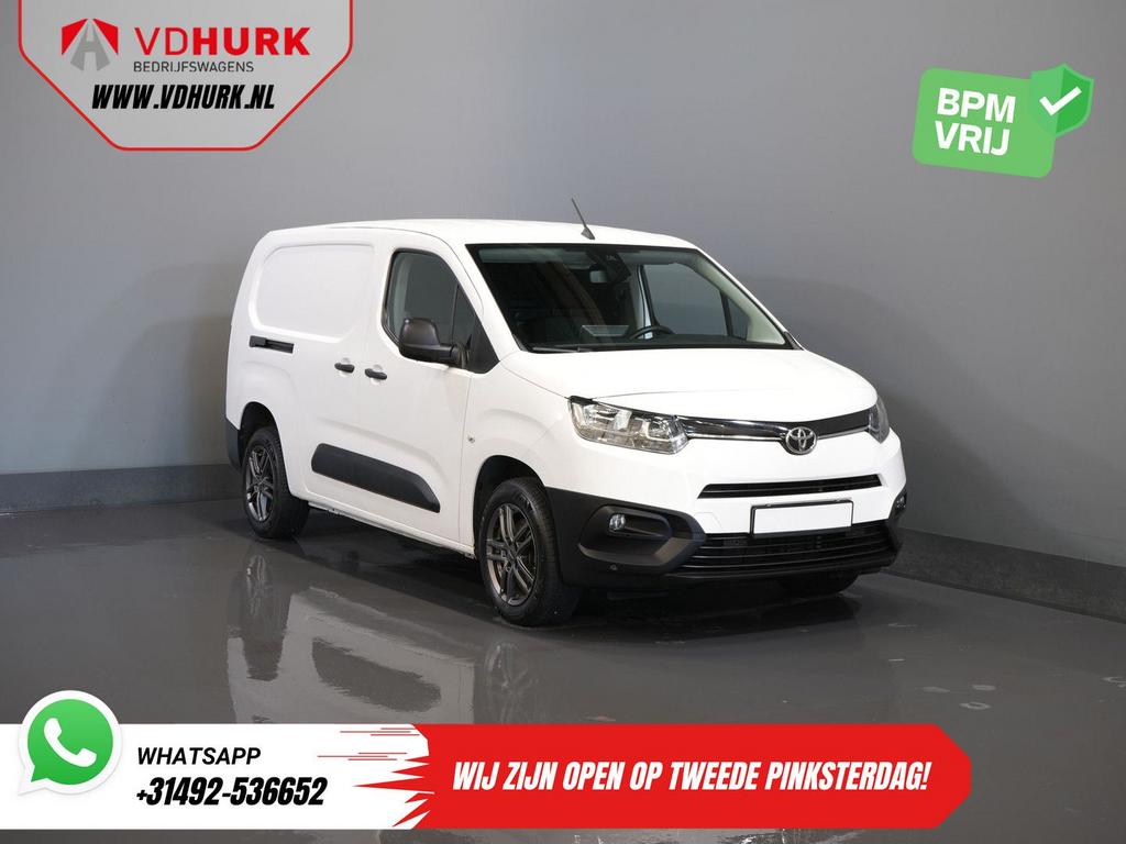 Toyota PROACE CITY 1.5 D-4D 130 PK Aut. 3 Pers./ Carplay/ Ai, Achat, Entreprise, Electronic Stability Program (ESP), Diesel