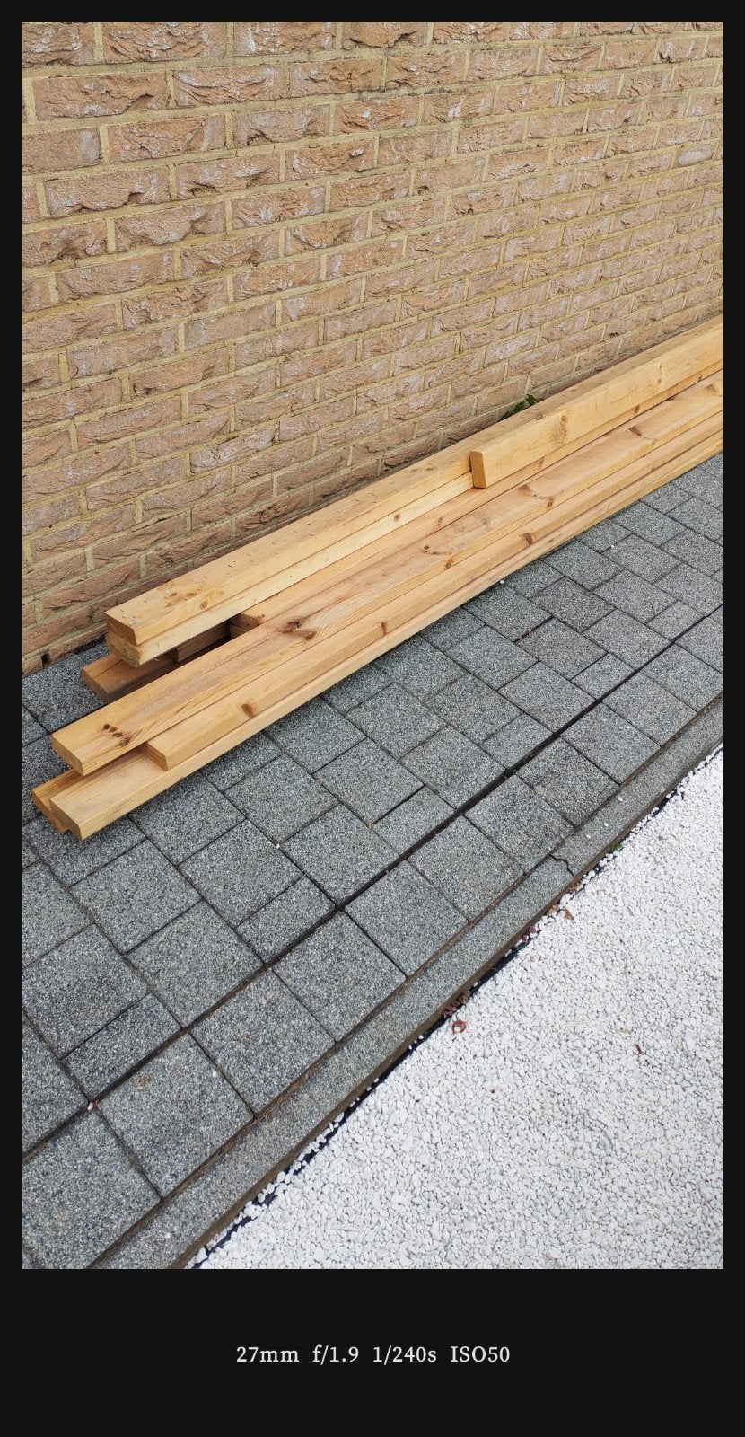 Oud hout en een sterodurdeplaat om te geven, Ophalen, Hout