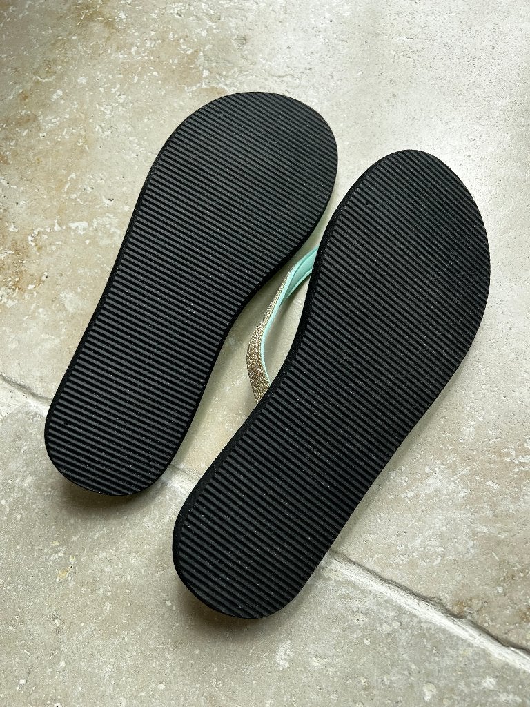 Fresh Poesie sandalen, Ophalen, Nieuw, Groen